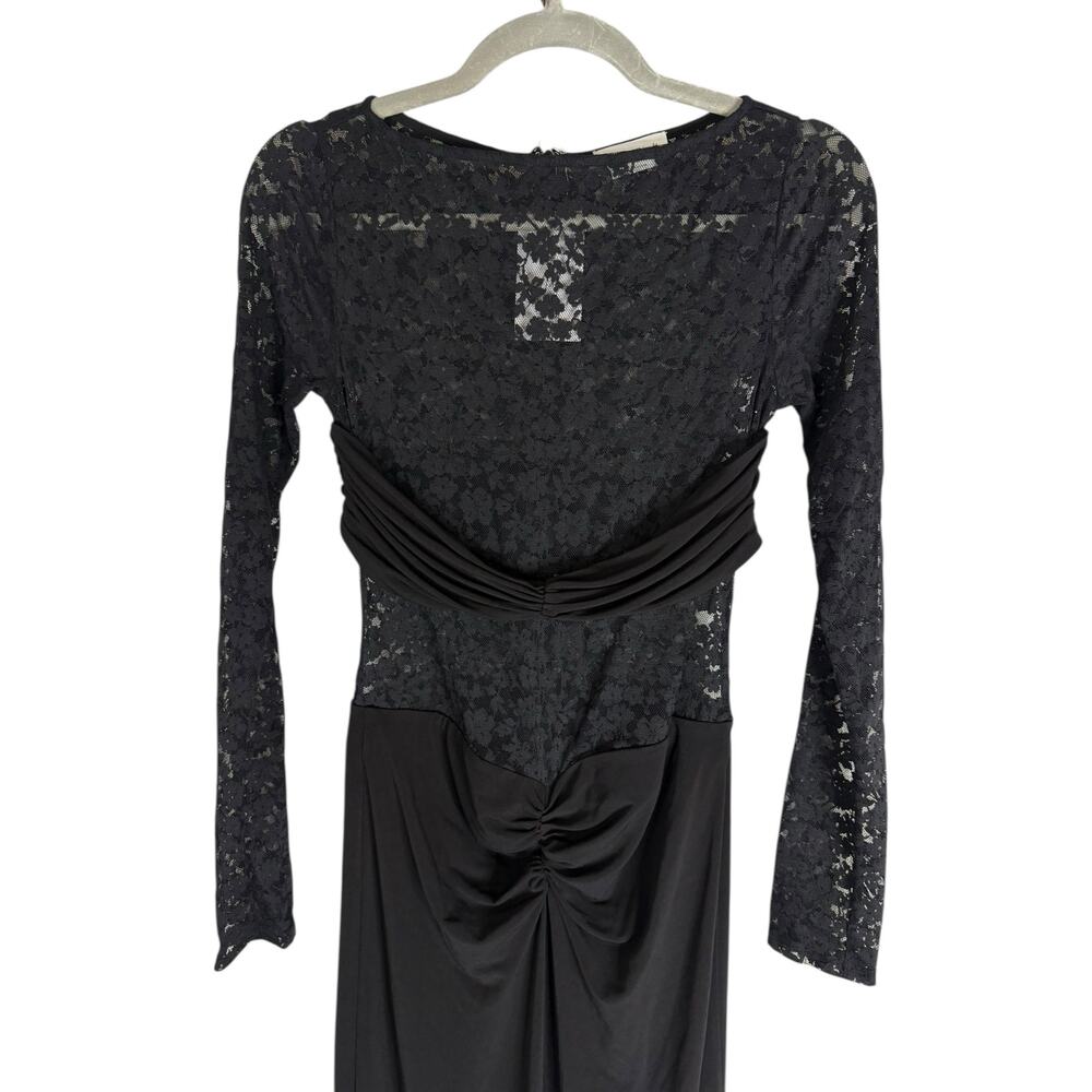 Lovers and Friends Kathryn Gown Lace Ruched Formal Evening Party Gala Elegant S - Picture 6 of 11